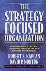 The Strategy-focused Organization: How Balanced Scorecard Companies Thrive in…