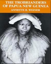 Bok om Trobrianderne i Papua Ny-Guinea, sosialantropologi, utgitt av Cengage Learning, med omslagsbilde av Trobrianderne.
