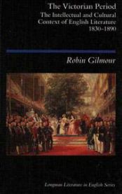 Bokomslag for "The Victorian Period" litteratur fra Taylor & Francis, viser en illustrasjon av den kulturelle og intellektuelle konteksten.