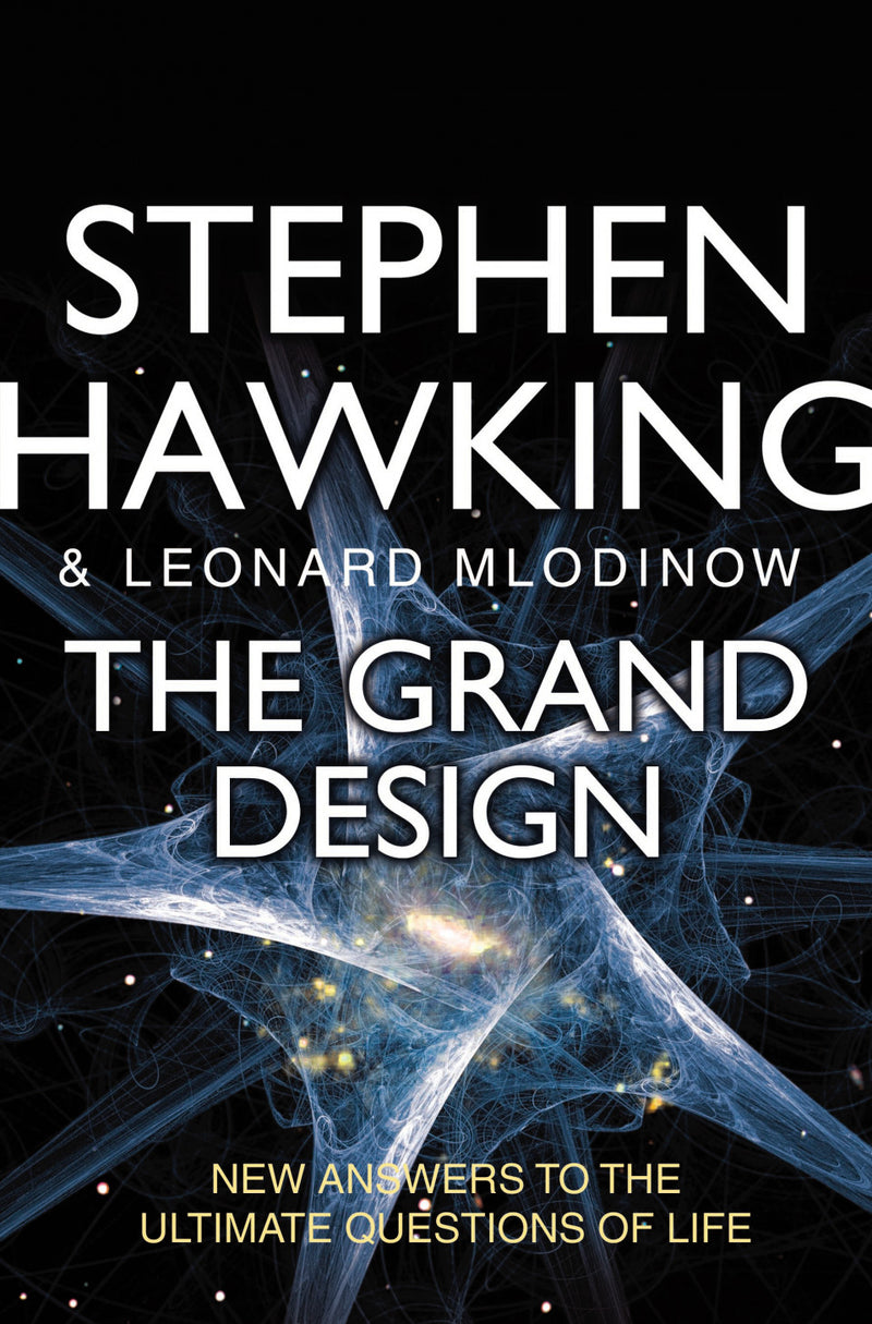 Bilde av "The Grand Design" pocketbok innen teknologi, ingeniørfag og landbruk fra Bokia.no, med åpen bok og teknologisk tema.