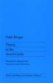 Theory of the Avant-garde