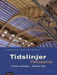 Tidslinjer påbygging Historie VG3 fra Aschehoug, visende utdypende historietidslinjer for videregående skole.