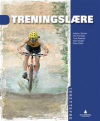 Bilde av treningslære fra Gyldendal for VGS, viser en åpen bok med tekst og diagrammer om treningslære.