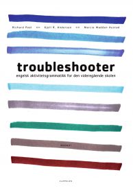 Bokomslag for Troubleshooter: engelsk aktivitetsgrammatikk for videregående skole av Cappelen, pocketutgave.