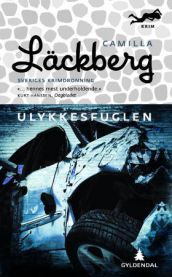 Ulykkesfuglen pocket fra Gyldendal, en kvalitativ geografi-quizbok med illustrasjon av fugl foran.