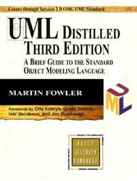 UML Distilled Pocket bok om standard objektmodellering i data- og informasjonsteknologi fra Addison-Wesley.