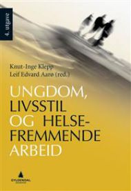 Ungdom, livsstil og helsefremmende arbeid i medievitenskap, vist på bokomslag fra Gyldendal.