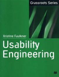 Bokomslag for "Usability Engineering" av Palgrave Macmillan, viser en teknisk illustrasjon relatert til brukervennlighetsdesign.