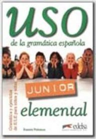 Bokomslag for Uso de la Grammatica Espanola Junior Elemental, språklitteratur fra Edelsa Grupo Didascalia, S.A.