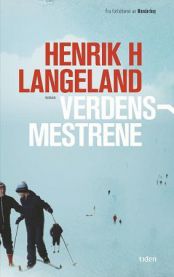 Bok om verdensmestrene, innbundet utgave, utgitt av Tiden, vises med forsiden av "Verdensmestrene" i bilde.