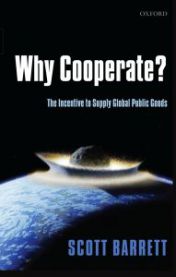 Bokomslag for "Why Cooperate?," økonomi og ledelse, av Oxford University Press, med grafikk om insentiver og offentlig samarbeid