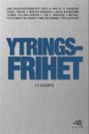 Bilde av boken "Ytringsfrihet" av Civita, en samling med ti essays om ytringsfrihet og frihet i samfunnsdebatten.