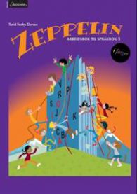 Arbeidsbok for norsk, Zeppelin 3, for barnetrinnet med øvelser og aktiviteter, utgitt av Aschehoug for barneskole.