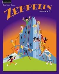 Illustrasjon av Zeppelin norsk for barnetrinnet språkbok 1, en lærebok for barneskole i norsk språk.